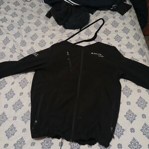 Delta World Black Zip-Up Jacket